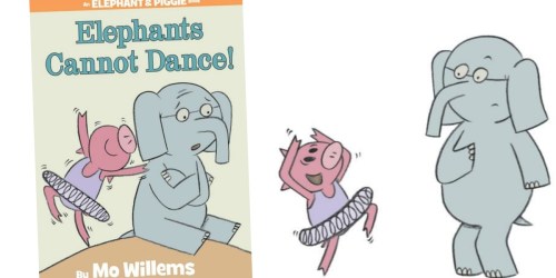 Elephants Cannot Dance Hardcover Book ONLY $5.59