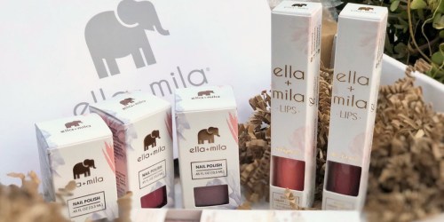 40% Off Ella + Mila Beauty Products & FREE Shipping (Vegan | Made in the USA)