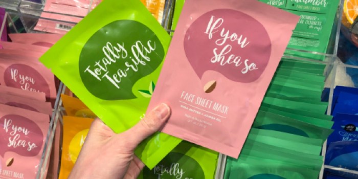 Bath & Body Works Face Sheet Masks Just $1.75 Today Only (In-Store & Online)
