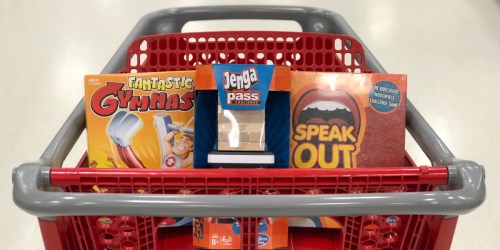 Buy 2 Get 1 FREE Board Games, Books & Movies at Target = Save BIG on Speak Out, Jenga & More