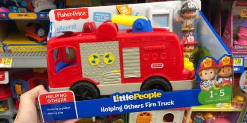 Little People Fire Truck Only $7.99 at Walmart (Regularly $15)