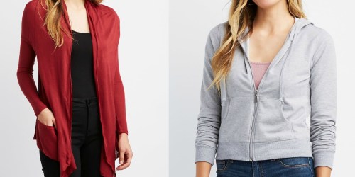Charlotte Russe Cardigans as Low as $6.99 Shipped + More