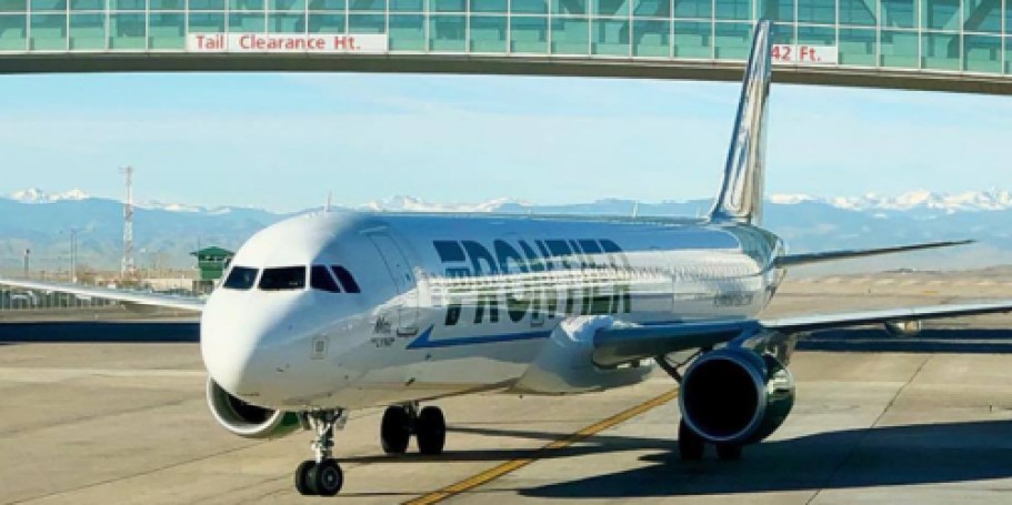 Frontier Airlines One-Way Flights from $19 (Make Spring Break Plans Now!)