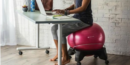 Gaiam Backless Balance Ball Chair Only $36 (Regularly $60) + More