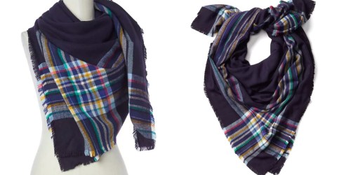 GAP Womens Oversized Plaid Scarf Only $9.97 Shipped (Regularly $40)