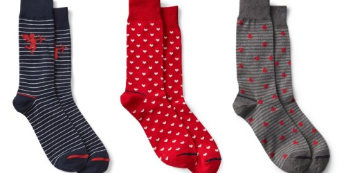 Up to 75% Off GAP Socks for Entire Family + Free Shipping (Fun To Send For Valentine’s Day)