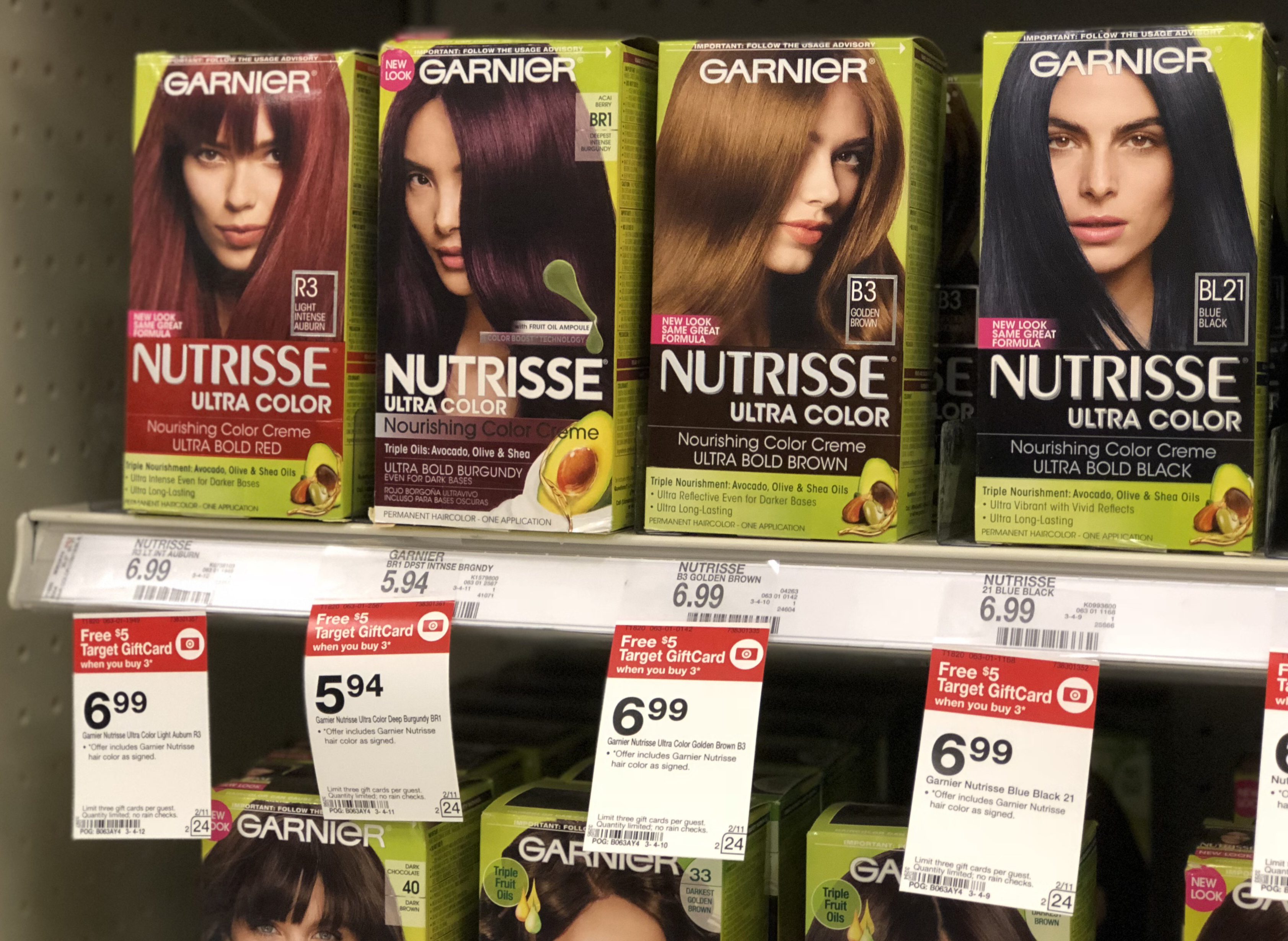 New 2 1 Garnier Nutrisse Hair Color Coupon As Low As 2 27 Each   Garnier Nutrisse Hair Color At Target E1518975594598 