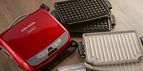 Amazon: George Foreman Evolve Grill System Just $59 Shipped (Regularly $120)