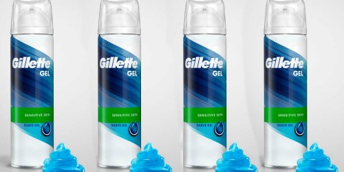 Gillette Mens Shave Gel Just 74¢ Each After Target Gift Card (Ships w/ $25 Order)
