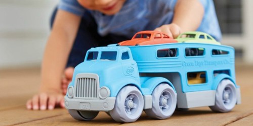 Amazon: Green Toys Car Carrier Vehicle Set Only $15.55 (Regularly $24)