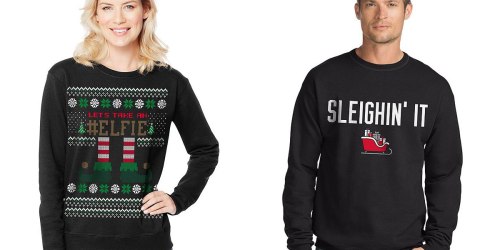 Hanes Ugly Christmas Sweaters Just $3.49-$5.99 Shipped