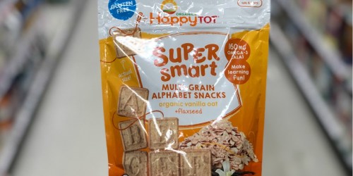 40% Off Happy Tot Gluten Free Super Smart Snacks at Target