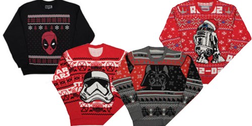 GameStop: Holiday Fleece Shirts & Sweaters As Low As $2.74 – Deadpool, Star Wars & More