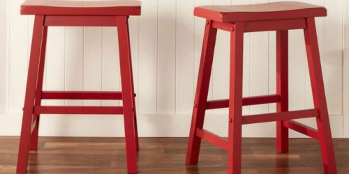 TWO Farmhouse Style Stools Only $67.99 (Regularly $140) AND Earn $10 Kohl’s Cash