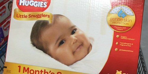 Amazon: Huggies Size 1 Diapers Large 216-Count Box Just $24.74 Shipped