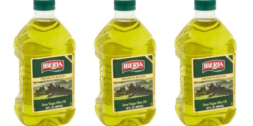 Iberia Premium Blend Extra Virgin Olive Oil 2-Liter Bottle ONLY $7.52
