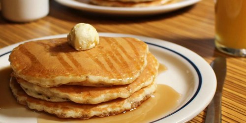 Free Short Stack of Pancakes At IHOP On 2/27