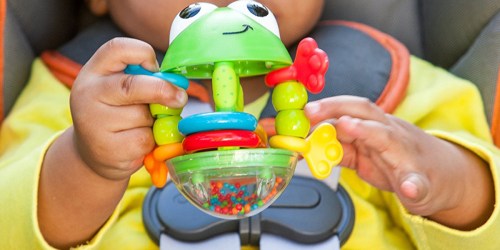  Infantino Topsy Turvy Flip Flop Frog Rattle ONLY $2.83 (Regularly $10)