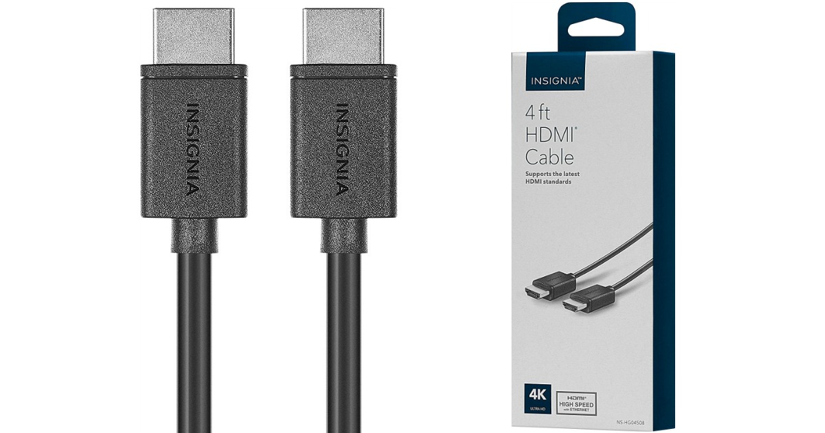 Customer Reviews: Insignia™ 8' 4K Ultra HD HDMI Cable Black NS-HG08L22