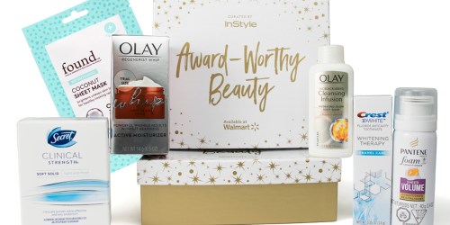 Limited Edition INSTYLE Walmart Beauty Box ONLY $5 Shipped (Over $33 Value)