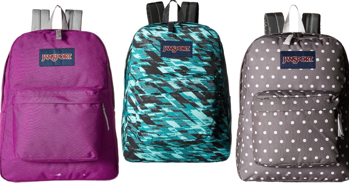 6PM JanSport SuperBreak Backpacks ONLY 15.99 Regularly 36