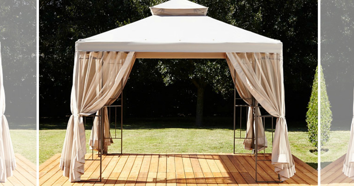 Outdoor Oasis Gazebo ONLY 174 Delivered from JCPenney (Regularly 750)