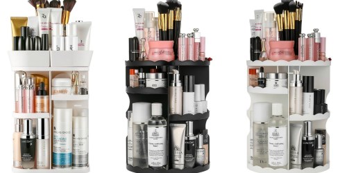 Amazon: Jerrybox Rotating Makeup Organizers Just $13.99 (Awesome Reviews)