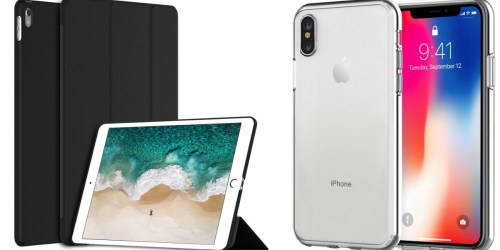 Amazon: iPad Cover AND iPhone X Case ONLY $6.99 for BOTH & More Deals