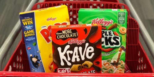 Over 40% Off Kellogg’s Cereals at Target