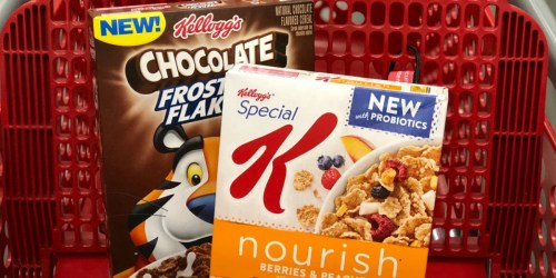 $4 Worth of NEW Kellogg’s Coupons = Chocolate Frosted Flakes Just 95¢ At Target & More