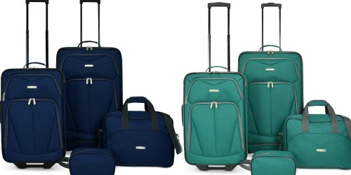 Macys.com: Kingsway 4-Piece Luggage Set Only $49.99 (Regularly $160)