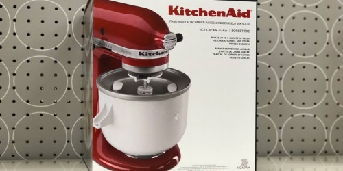 Target: KitchenAid Ice Cream Maker Attachment Only $47.99 Shipped (Regularly $80) & More