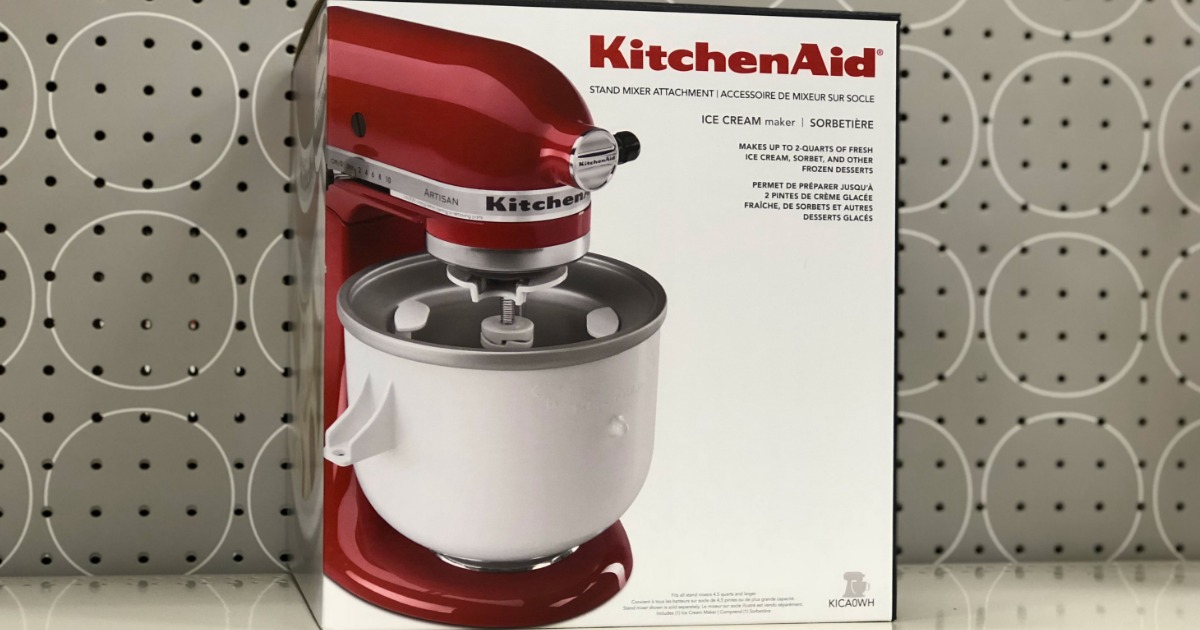 himmel Hysterisk Kilde Target: KitchenAid Ice Cream Maker Attachment Only $47.99 Shipped  (Regularly $80) & More