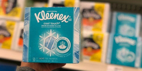 Kleenex Tissues Only 50¢ Per Box After Rewards at CVS