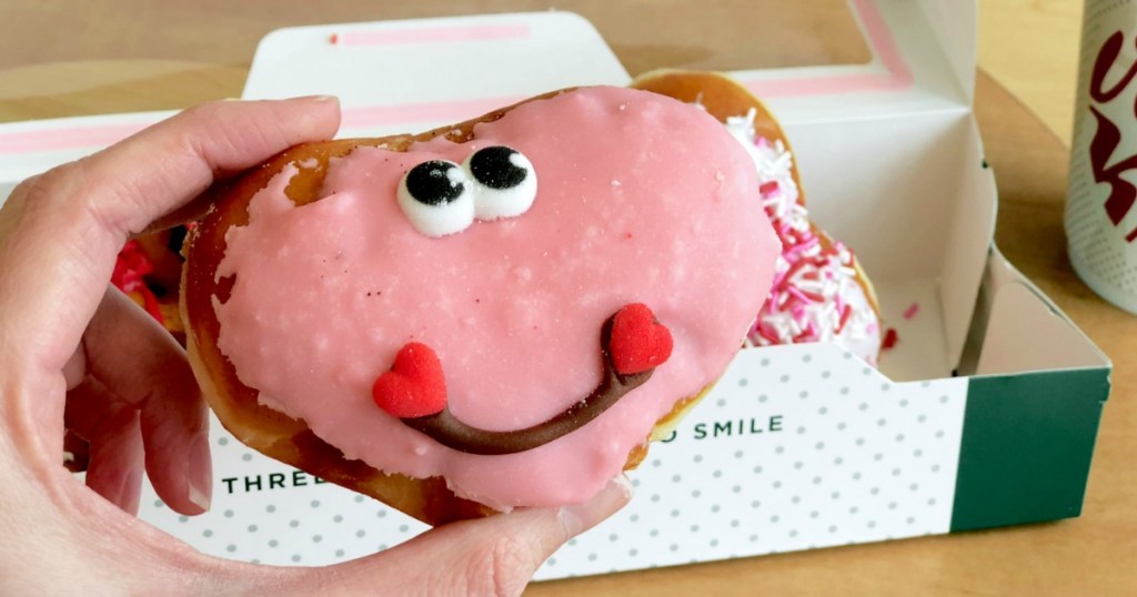 Krispy Kreme Valentine's Day Doughnut