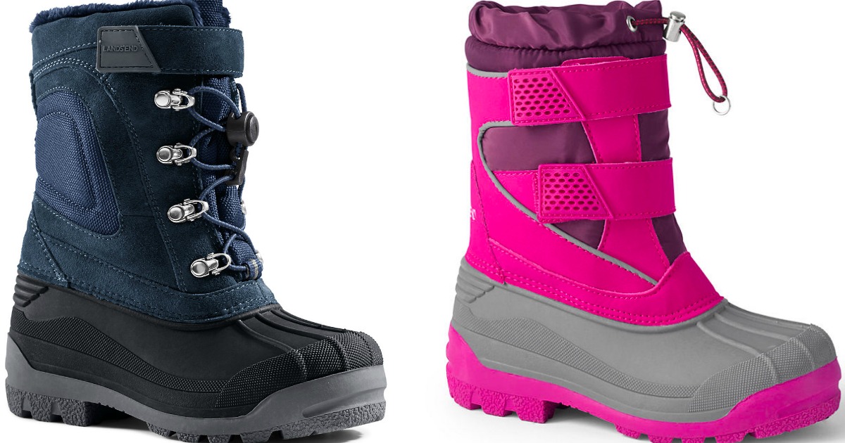 Lands end clearance kids snow boots