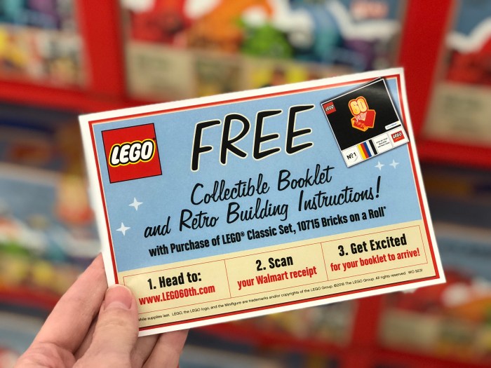 Walmart: LEGO Classic Bricks 60th Anniversary Limited Edition Set Just