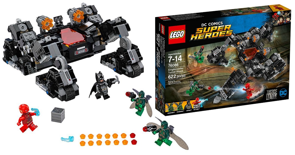 Walmart: LEGO Super Heroes Knightcrawler Tunnel Attack Set Just