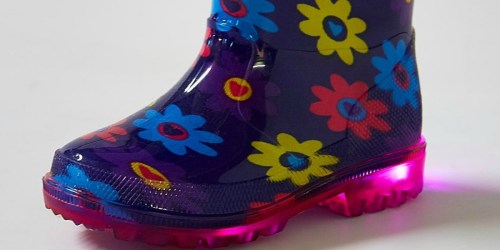 Over 75% Off Toddler Light-Up Rain Boots