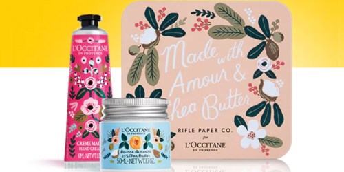 FREE L’Occitane Shea Butter Amour Gift Set ($20 Value) – No Purchase Required In Stores