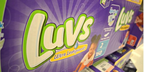 Amazon Family: Luvs Diapers One-Month Supply ONLY $15.98 Shipped (As Low As 6¢ Per Diaper)