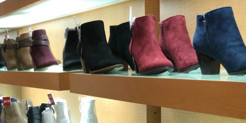 Macy’s: Women’s Block Heel Booties Only $14.99 (Regularly $70) & More