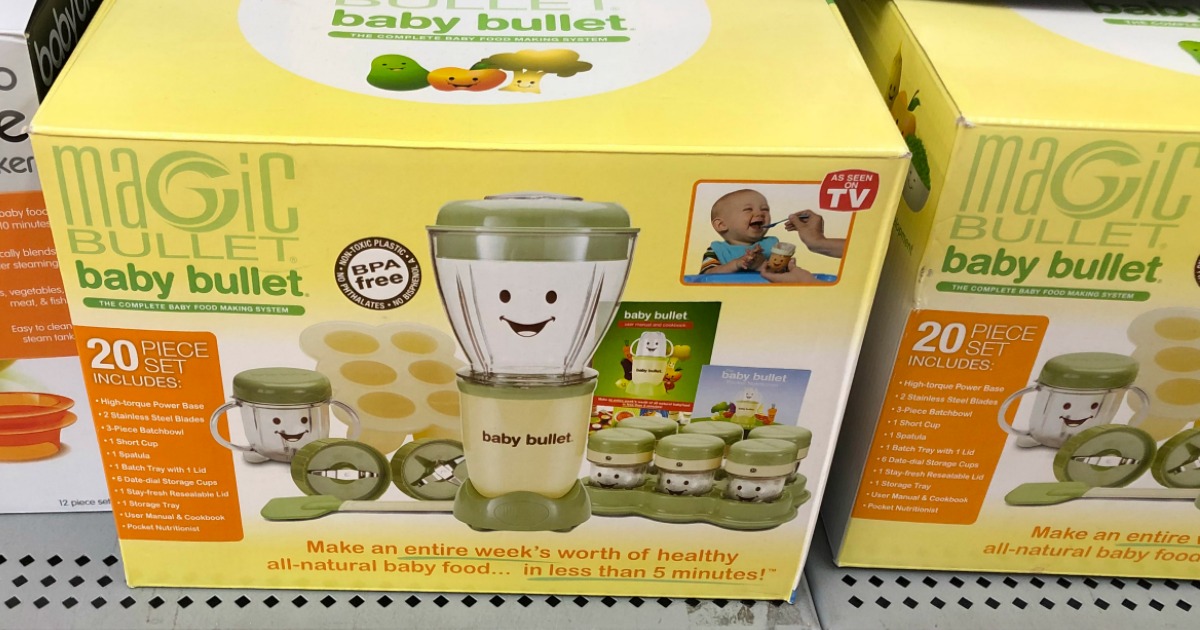 MAGIC BULLET BABY BULLET Baby Food Making System Set