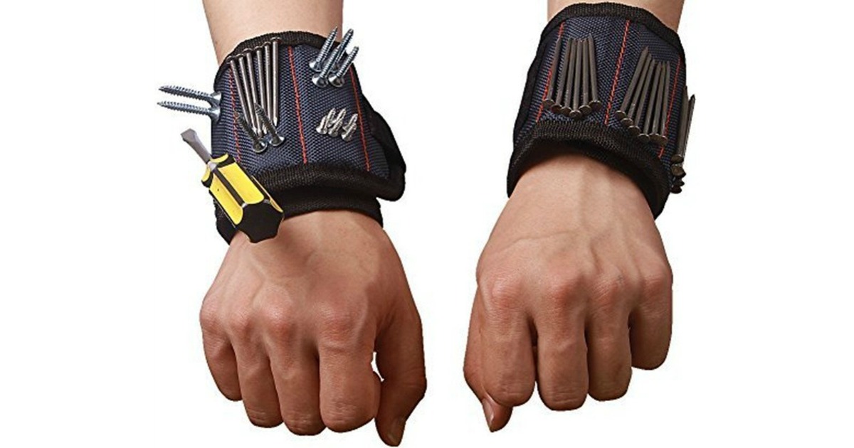 Amazon Wristband Just 6.95 (Holds Nails, Small Tools & More)