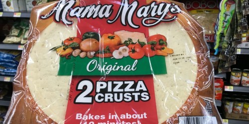 New $1/1 Mama Mary’s Pizza Crust Coupon = 2 Pack ONLY $1.23 After Cash Back at Walmart
