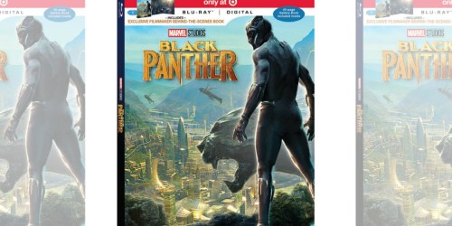 Pre-Order Marvel’s Black Panther Blu-ray + $5 Target Gift Card Just $24.99