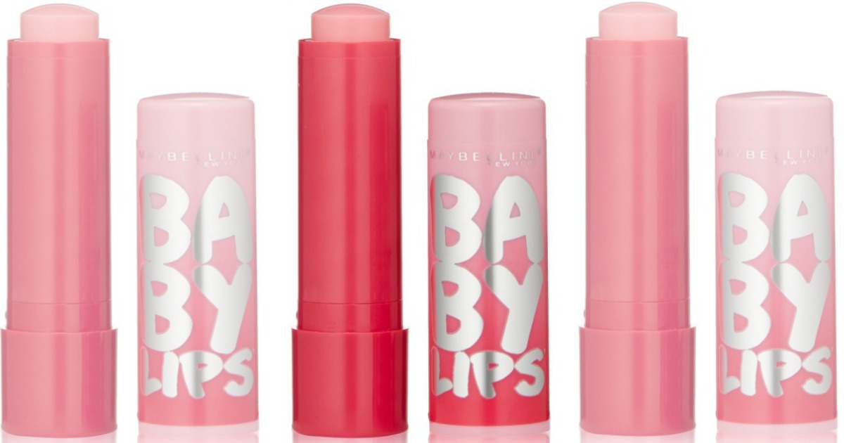 three tubes of pink lip balm