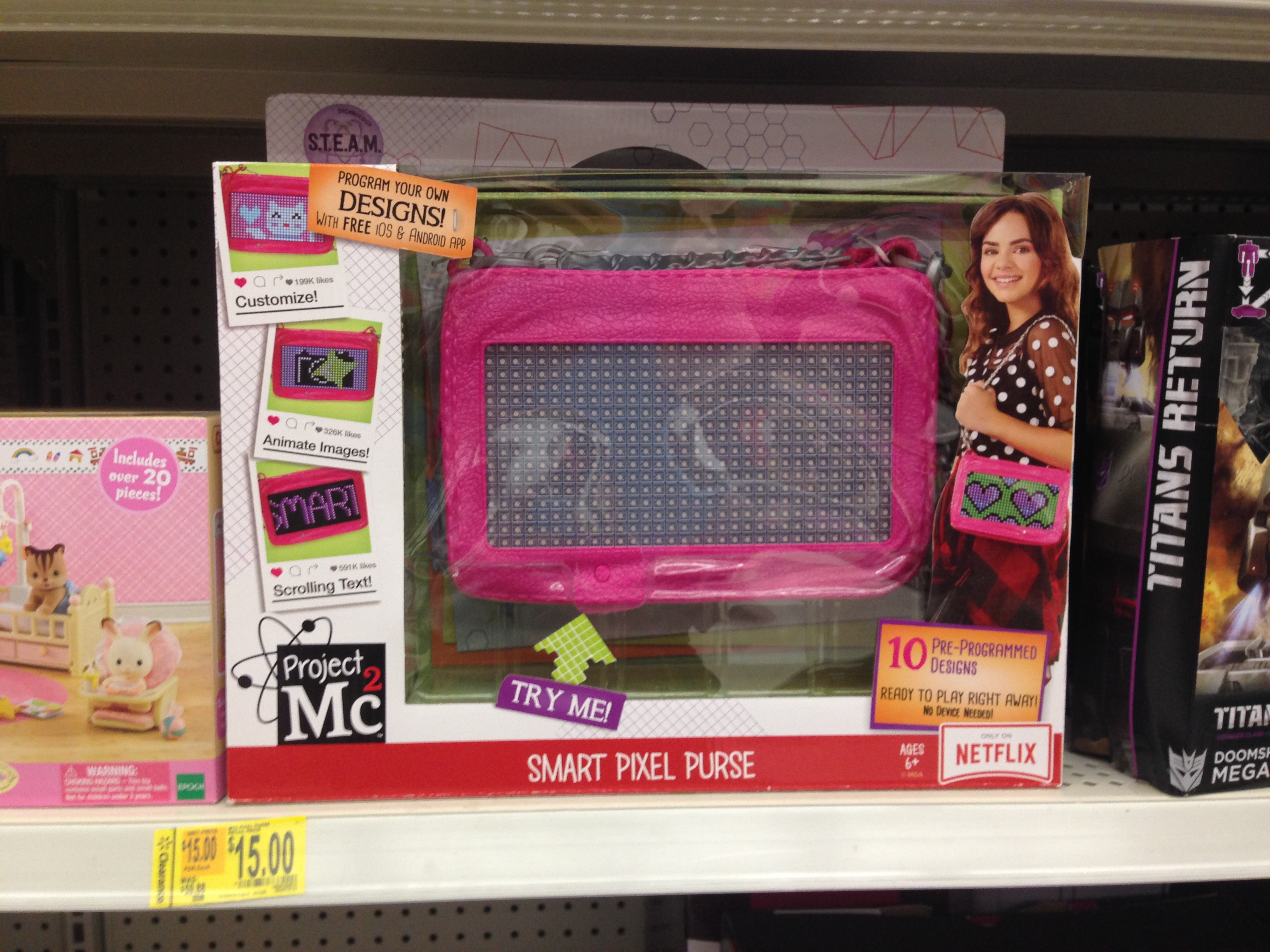 Project Mc2 Smart Pixel Purse – Review – Adventures of the Allum family