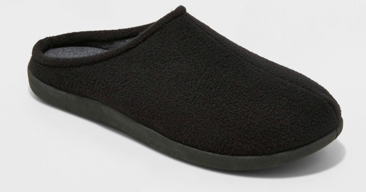 Target Mens Fleece Clog Slippers Just 5.98 Regularly 15