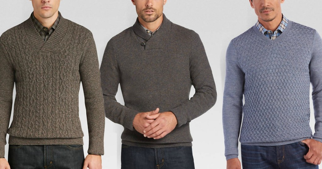 Men's Wearhouse Sweaters ONLY $14.99 Shipped (Regularly $95+)
